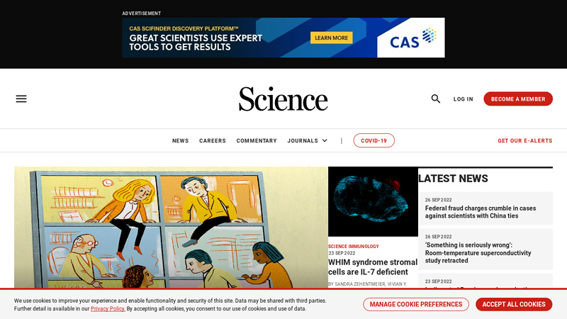 Science/AAAS | Scientific research, news and career information
Science/AAAS | Scientific research, news and career information
Scientific,news,career information